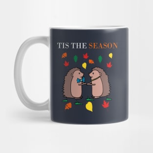 Tis the season Hedgehogs Mug